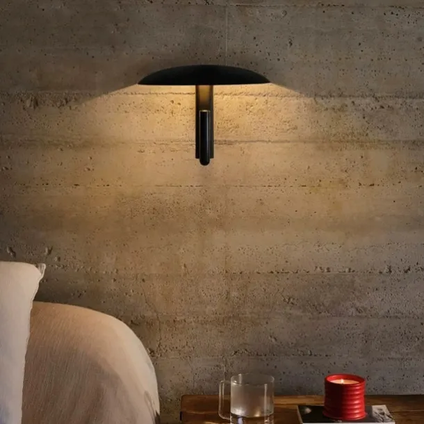 LED Indoor Wall Lights 10W Modern Mushroom Shape Metal Wall Sconce for Bedroom and Bathroom Lighting 110-240V