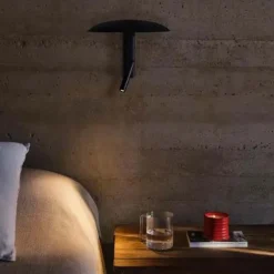 LED Indoor Wall Lights 10W Modern Mushroom Shape Metal Wall Sconce for Bedroom and Bathroom Lighting 110-240V