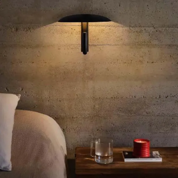 LED Indoor Wall Lights 10W Modern Mushroom Shape Metal Wall Sconce for Bedroom and Bathroom Lighting 110-240V