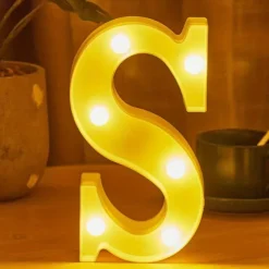 LED Letter Lights Alphabet Light Up Sign for Night Light Home Party Birthday Wedding Bar Decoration