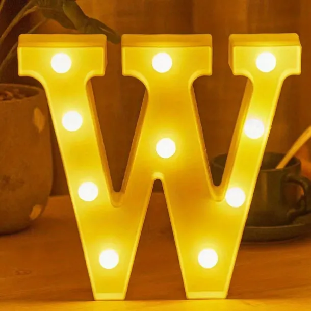 LED Letter Lights Alphabet Light Up Sign for Night Light Home Party Birthday Wedding Bar Decoration