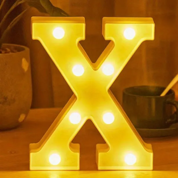 LED Letter Lights Alphabet Light Up Sign for Night Light Home Party Birthday Wedding Bar Decoration