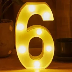 LED Letter Lights Alphabet Light Up Sign for Night Light Home Party Birthday Wedding Bar Decoration