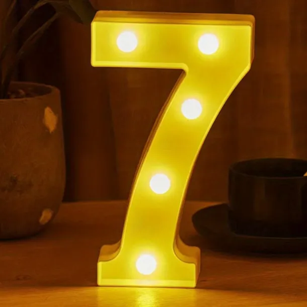 LED Letter Lights Alphabet Light Up Sign for Night Light Home Party Birthday Wedding Bar Decoration