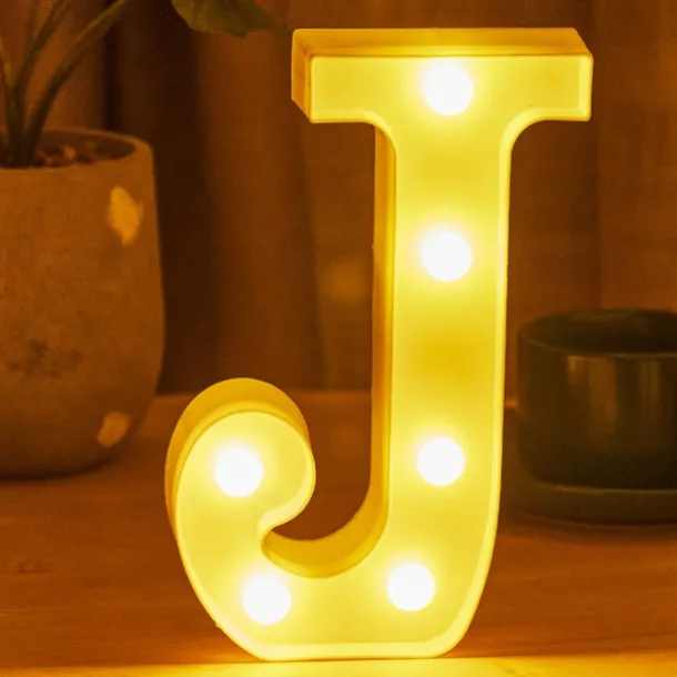 LED Letter Lights Alphabet Light Up Sign for Night Light Home Party Birthday Wedding Bar Decoration