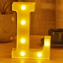 LED Letter Lights Alphabet Light Up Sign for Night Light Home Party Birthday Wedding Bar Decoration