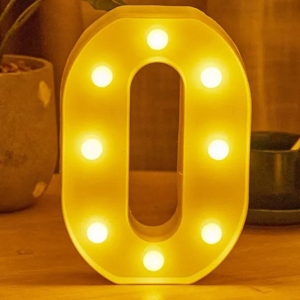 LED Letter Lights Alphabet Light Up Sign for Night Light Home Party Birthday Wedding Bar Decoration