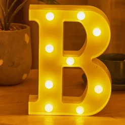 LED Letter Lights Alphabet Light Up Sign for Night Light Home Party Birthday Wedding Bar Decoration