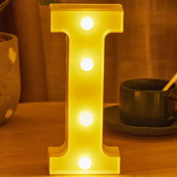LED Letter Lights Alphabet Light Up Sign for Night Light Home Party Birthday Wedding Bar Decoration