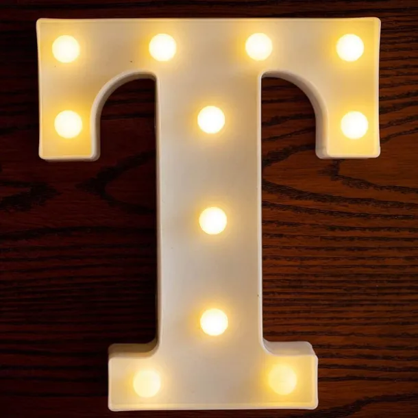 LED Letter Lights Alphabet Light Up Sign for Night Light Home Party Birthday Wedding Bar Decoration