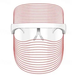 LED Light Face Mask Skin Rejuvenation Smoothes Wrinkle Acne Daily Skin Care At Home