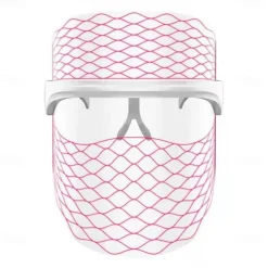 LED Light Face Mask Skin Rejuvenation Smoothes Wrinkle Acne Daily Skin Care At Home
