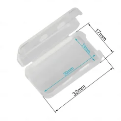 LED Light Strip Connector Waterproof Fixing Clip 4 Pin RGB Needle Male Type Waterproof Box Light Bar Accessory Box is Suitable for Fixing RGB 4Bin Connector Line