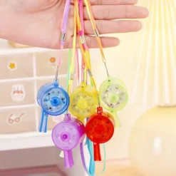 LED Light up Whistle Glow Whistles Flashing Noisemaker Whistles Lanyard Necklace Glow in the Dark Wedding Birthday Party