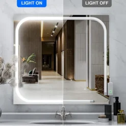 LED Makeup Mirror Light Hollywood Style Makeup Light 6.5-16FT/6000K/3000K Dimmable 12V Adapter/Mirror Strip Light Lighting for Vanity and Bathroom Mirrors