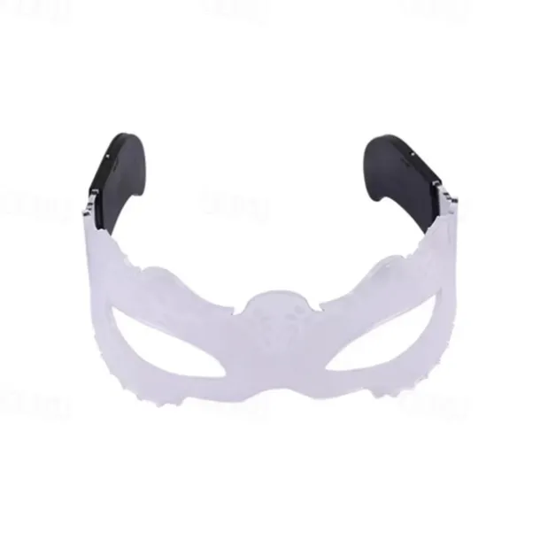 LED Mask Luminous Colorful LED Light Up Glasses Glowing Neon Light for Halloween Carnival Party Nightclub DJ Dance Party Decor Festival Rave Concert Bar Props