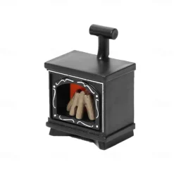 LED Mini Maquete LED Glowing Fireplace Decoration Electronic Candle Lights Creative Home Décor Small Fireplace Holiday Party Decoration Light 1PC for Halloween