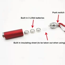 Led Mini Torches Light USB Rechargeable Portable Flashlight Keychain Torch Lamp Waterproof Light Hiking Camping Flashlights