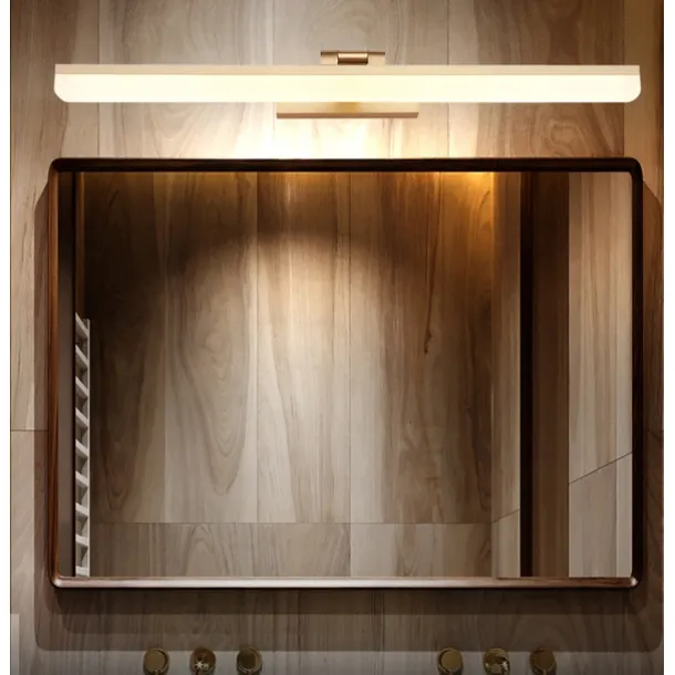 LED Mirror Light Vanity Light Matte Modern 50cm 60cm 70cm Bathroom Lighting Bathroom Aluminum Wall Light IP20 110-240 V 0 W