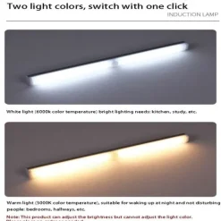 LED Motion Sensor Cabinet Light Magnetic Wireless Motion Sensor Wardrobe Light Homelife USB Rechargeable Light Bar Upgrade Your Home