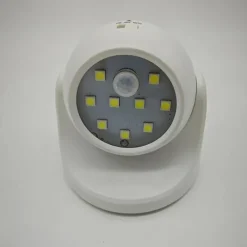 LED Motion Sensor Light , Battery Powered Motion Sensor Lights Wireless 9 LED Motion Spotlight Indoor And Outdoor, Garden Motion Sensor Security LED Light Lamp