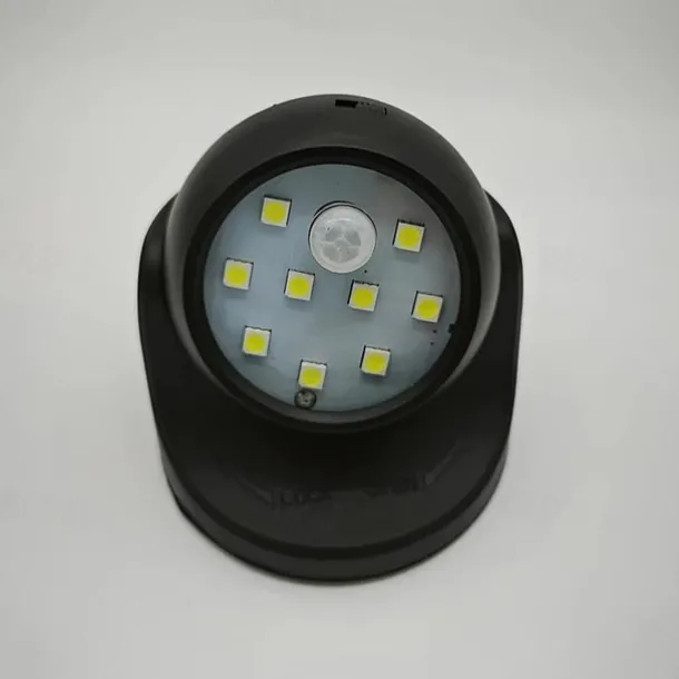 LED Motion Sensor Light , Battery Powered Motion Sensor Lights Wireless 9 LED Motion Spotlight Indoor And Outdoor, Garden Motion Sensor Security LED Light Lamp