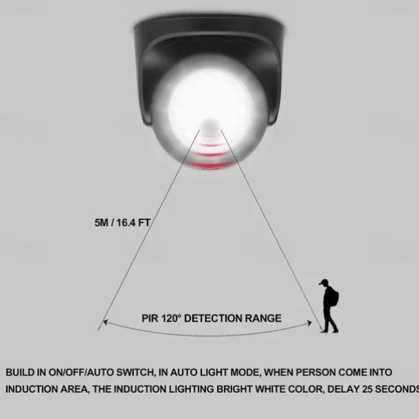 LED Motion Sensor Light , Battery Powered Motion Sensor Lights Wireless 9 LED Motion Spotlight Indoor And Outdoor, Garden Motion Sensor Security LED Light Lamp