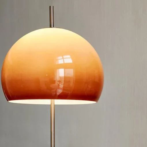 LED Mushroom Floor Lamp, Mid-Century Modern Light for Bedroom, Bright LED Standing Lamp for Office, Modern Living Room Decor 110-240V