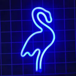LED Neon Signs for Girls Room Decor Neon Signs Wall Light Desk Lamps Battery USB Operation Night Lights with Pedestal Pink Bar Bedroom Party Christmas