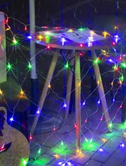 LED Net String Light IP65 6Mx4M 3Mx2M Led Flexible Christmas Net Fairy String Light 880Led 200Led Mesh String Light for Garden Yard Colorful Decoration EU US UK Plug AC110V 220V 230V