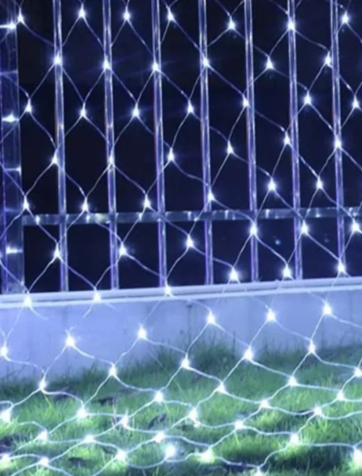 LED Net String Light IP65 6Mx4M 3Mx2M Led Flexible Christmas Net Fairy String Light 880Led 200Led Mesh String Light for Garden Yard Colorful Decoration EU US UK Plug AC110V 220V 230V