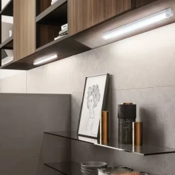 LED Night Light PIR Motion Sensor USB Rechargeable 10/20/30/50cm Closet Kitchen Cabinet Corridor Stair Lights Wireless Night Lamp