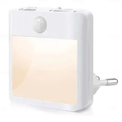 LED Night Light Smart Motion Sensor Dimmable Emergency Lamp White Warm Lamp Bedroom Living Room Study Bedside Kitchen Light