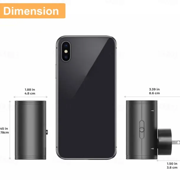 LED Night Lights Plug in Modern Nightlight Plug into Wall Dusk to Dawn Light Sensor Dimmable Wall Lamp for Hallway Bedroom Stairway