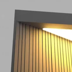 LED Outdoor Post Lights Warm White 20/30/40cm Nordic Style Outdoor Column Lights Fence Post Cap Lights Waterproof IP54 for Deck Suitable for Door Stone Pillars Garden lamp Post 85-265V