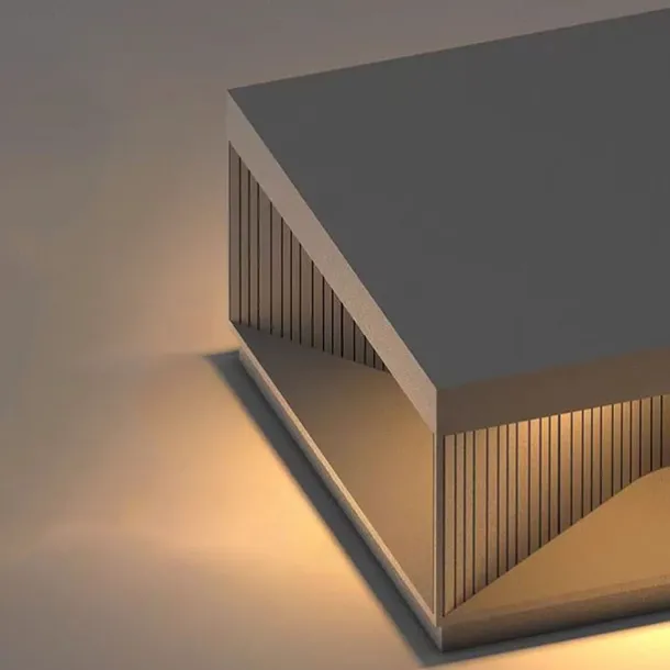 LED Outdoor Post Lights Warm White 20/30/40cm Nordic Style Outdoor Column Lights Fence Post Cap Lights Waterproof IP54 for Deck Suitable for Door Stone Pillars Garden lamp Post 85-265V