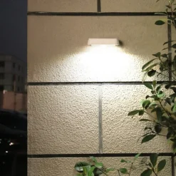 LED Outdoor Solar Street Light Waterproof Human Body Motion Sensor Wall Lamp Garden Courtyard Walkway Outdoor Home Lighting Solar Night Lights