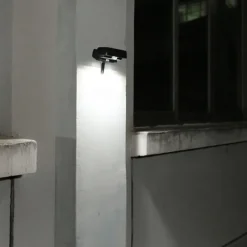 LED Outdoor Solar Street Light Waterproof Human Body Motion Sensor Wall Lamp Garden Courtyard Walkway Outdoor Home Lighting Solar Night Lights