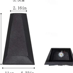 LED Outdoor Wall Lamp 6W with Motion Sensor IP65 Waterproof Light Control Suitable for Bathroom Garage Fence Deck Courtyard 110-240V