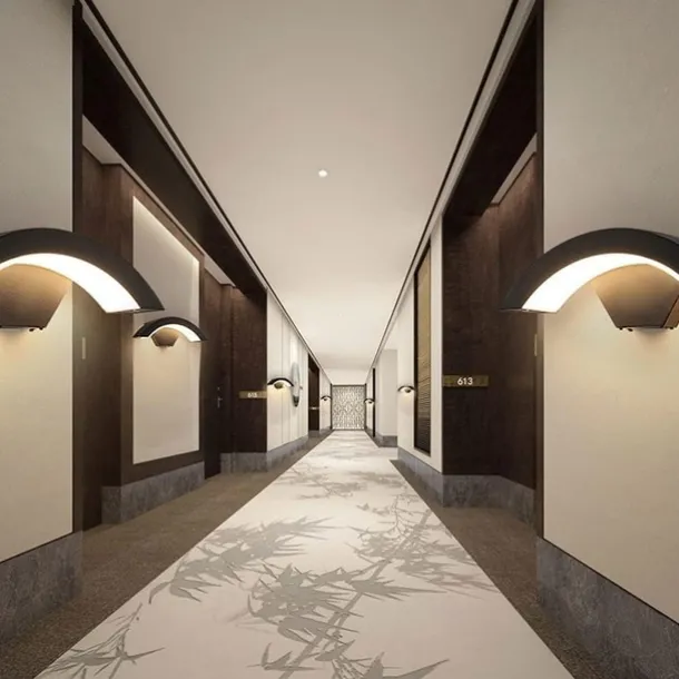 LED Outdoor Wall Lamp 24W with Motion Sensor IP65 Waterproof Light Control Suitable for Bathroom Garage Fence Deck Courtyard AC85-265V