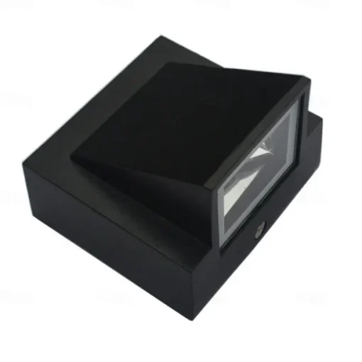 Led Outdoors Wall Lamp 5W 10W Up/Down Lighting Indoor Double-Head Curved Waterproof IP65 Wall Lamp Modern Bedroom Lamp Warm White Light AC85-265V