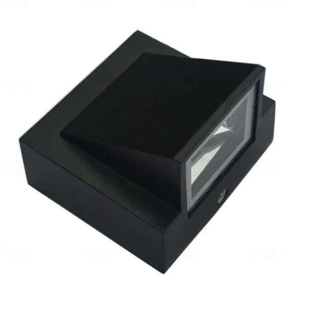 Led Outdoors Wall Lamp 5W 10W Up/Down Lighting Indoor Double-Head Curved Waterproof IP65 Wall Lamp Modern Bedroom Lamp Warm White Light AC85-265V