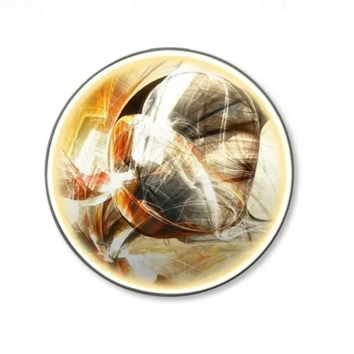 Led Painting Indoor Creative Modern Nordic Style Indoor Wall Lights Bedroom Dining Room Metal Wall Light IP20 110-120V 220-240V