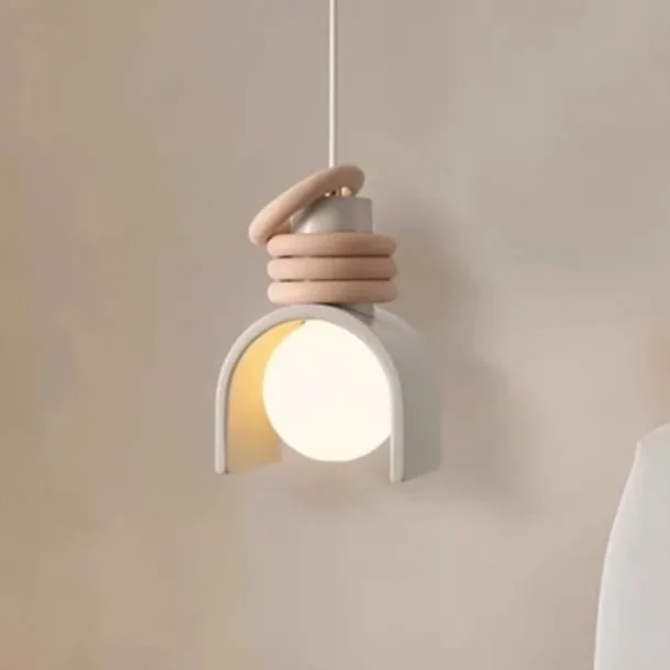LED Pendant lamp Warm White Pendant lamp Metal Hanging lamp Height Adjustable Ceiling Pendant lamp Bedroom Bar Cafe Office Table Hanging Lamps 110-240V