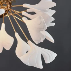 LED Pendant Light 60 cm Lantern Desgin Chandelier Copper Brass LED 220-240V