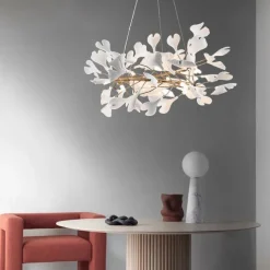 LED Pendant Light 60 cm Lantern Desgin Chandelier Copper Brass LED 220-240V