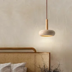 LED Pendant Light 15 cm 1-Light 3-Light 3 Light Color Pendant Lantern Design Pendant Light Wood Geometrical Vintage Living Room Bedroom Dining Room 110-240V