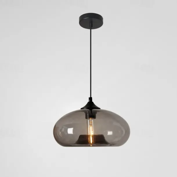 LED Pendant Light 28 cm Single Design Pendant Light Glass Electroplated Modern Nordic Style 110-240 V