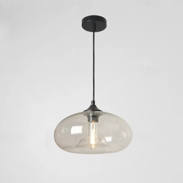 LED Pendant Light 28 cm Single Design Pendant Light Glass Electroplated Modern Nordic Style 110-240 V