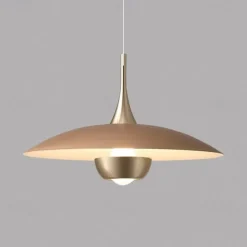 LED Pendant Light Flying Saucer Decorative Light 1-Light 28cm Modern Nordic Style Bedroom Dining Room 110-240V